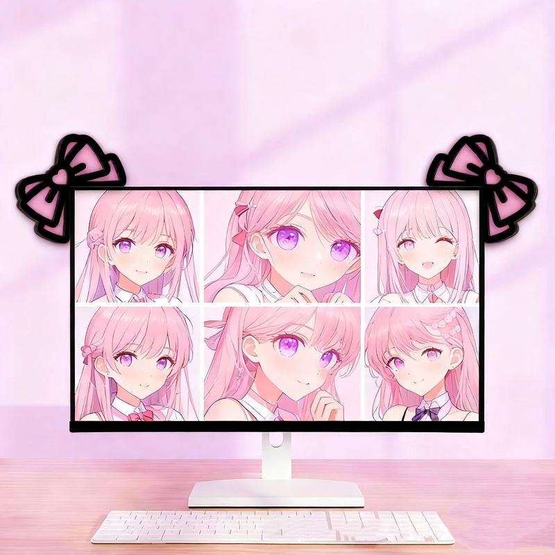 Pc Gaming Kawaii - Nowe 1/2 szt. Drewniane ozdoby na