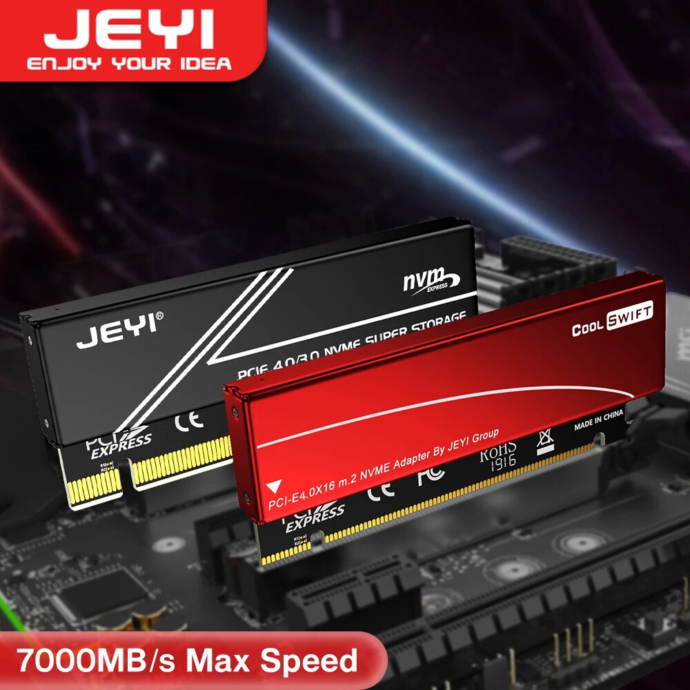 Samsung Ssd 980 Pro - Adapter JEYI M.2 NVME do PCIE