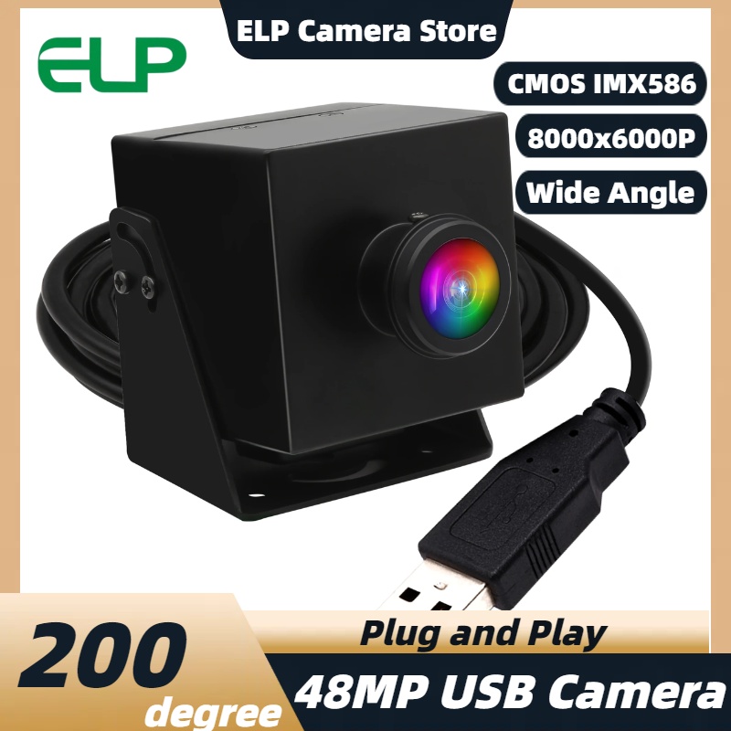 Webcam 4K - Kamera USB ELP 48MP 8K Ultra