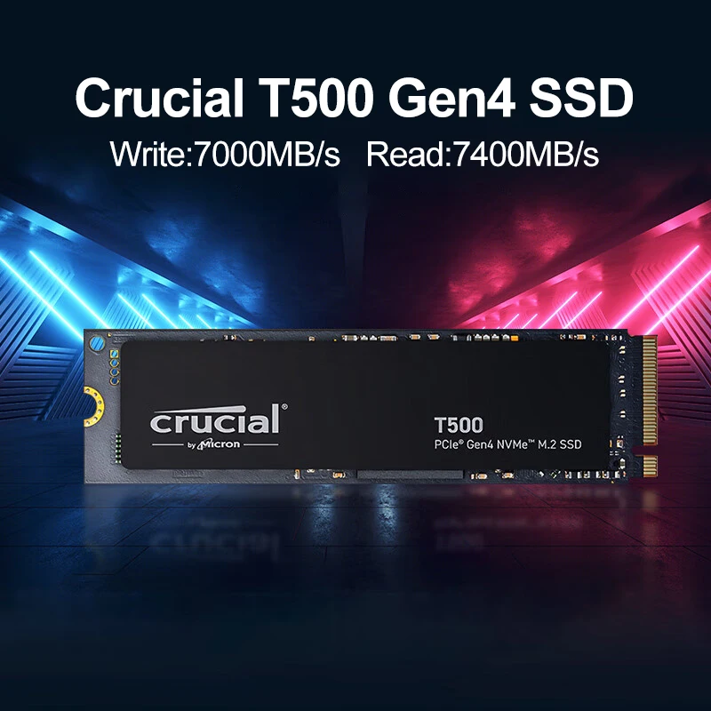 Samsung Ssd 980 Pro - Crucial T500 M.2 2280 PCIe4 NVMe