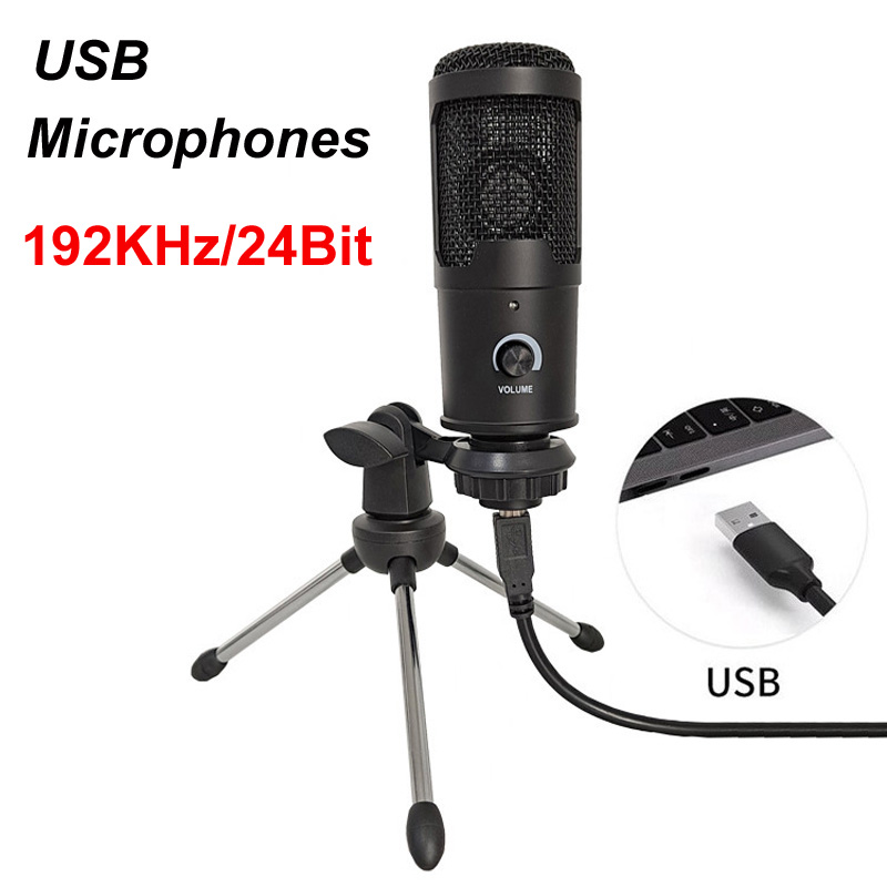 Pc Gaming Youtubers - 1.5m USB mikrofony pojemnościowe Mic dla