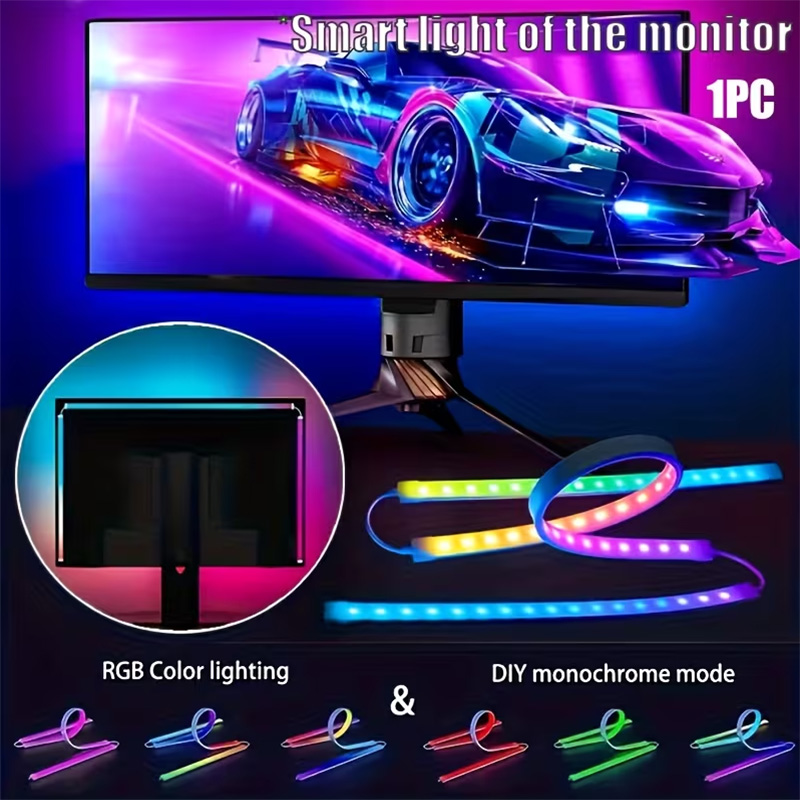 No Rgb Gaming Pc - Taśma LED RGB do gier, podświetlenie
