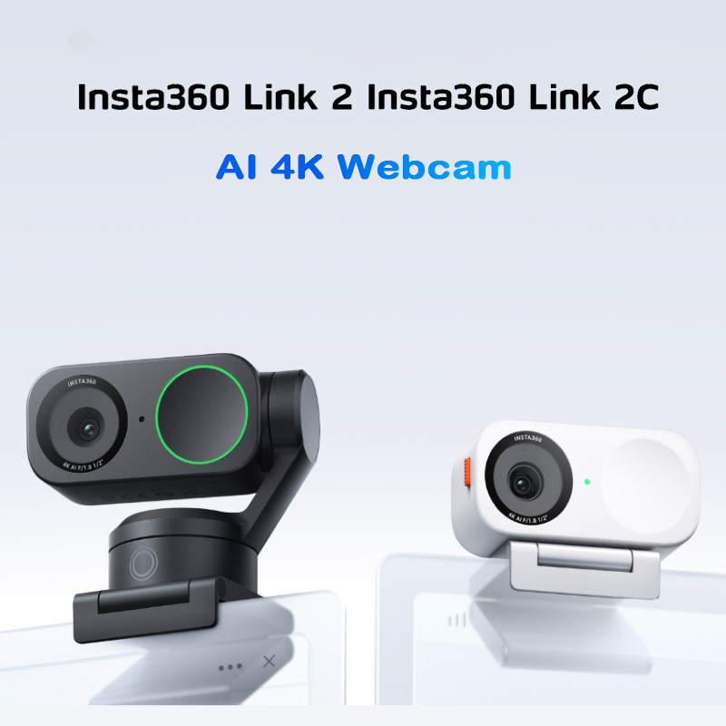 Webcam 4K - Insta360 Link 2 & 2C -