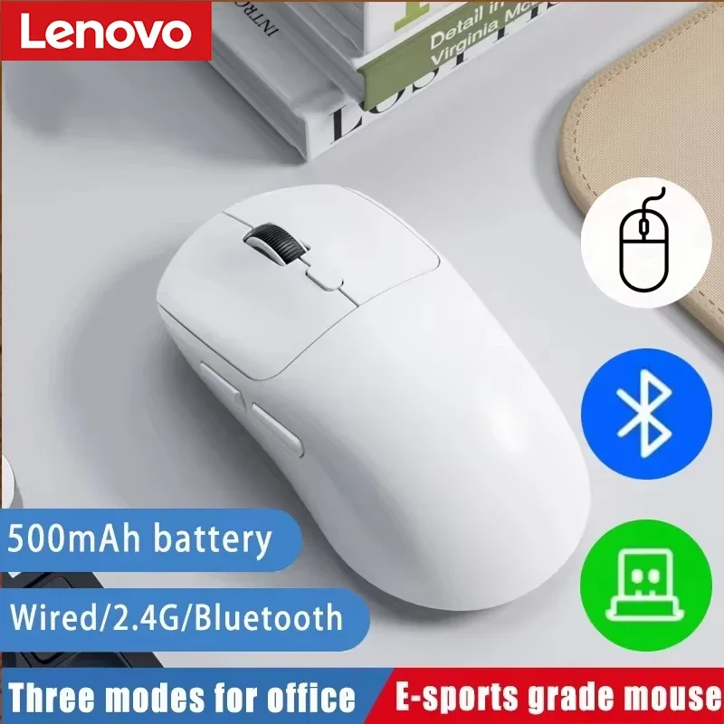 Pc Gaming Lenovo - Bezprzewodowa mysz Lenovo z trzema trybami