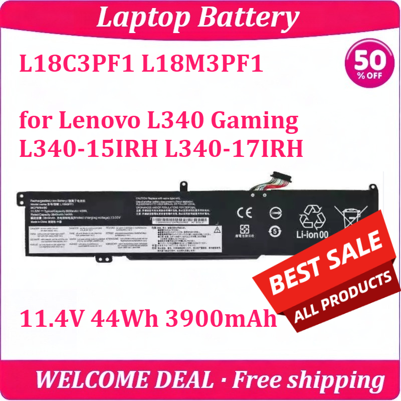 Pc Gaming Lenovo - [Nowa] Bateria L18C3PF1 L18M3PF1 do laptopa