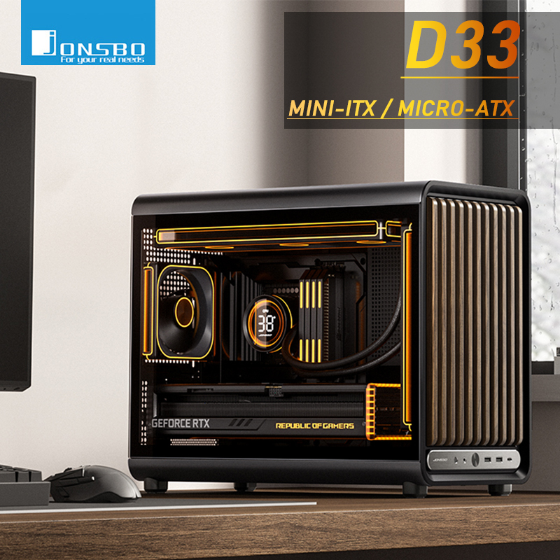 Pc Gaming Center - Obudowa Jonsbo D33 MATX Mini-ITX do