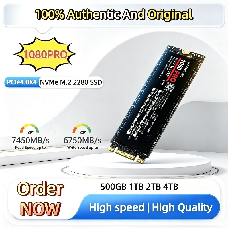 Pc Gaming Lenovo - Oryginalny dysk SSD 100% 1080PRO PCIe
