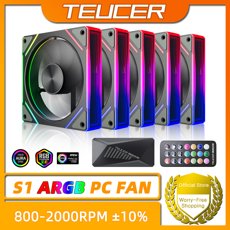 Pc Gaming Case - Zestaw wentylatorów PC TEUCER Prism S1
