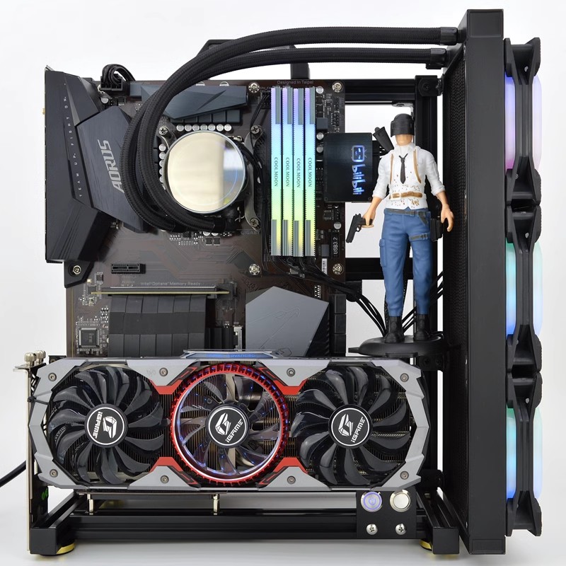 MOD ATX Open PC Case Frame dla – Pc Gaming Center recenzja i cena