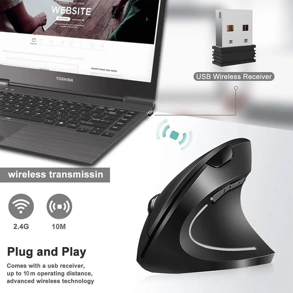 Ergonomiczna bezprzewodowa mys – Pc Gaming Xiaomi recenzja i cena