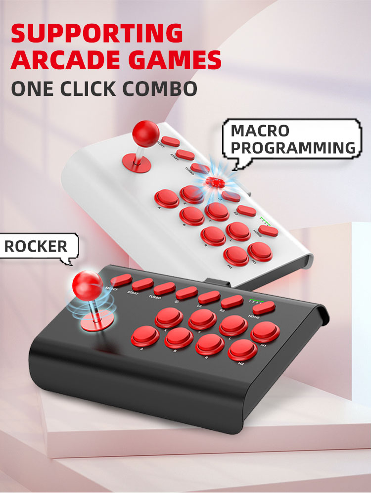 8-przyciskowy joystick arcade  – Joystick Pc Gaming recenzja i cena