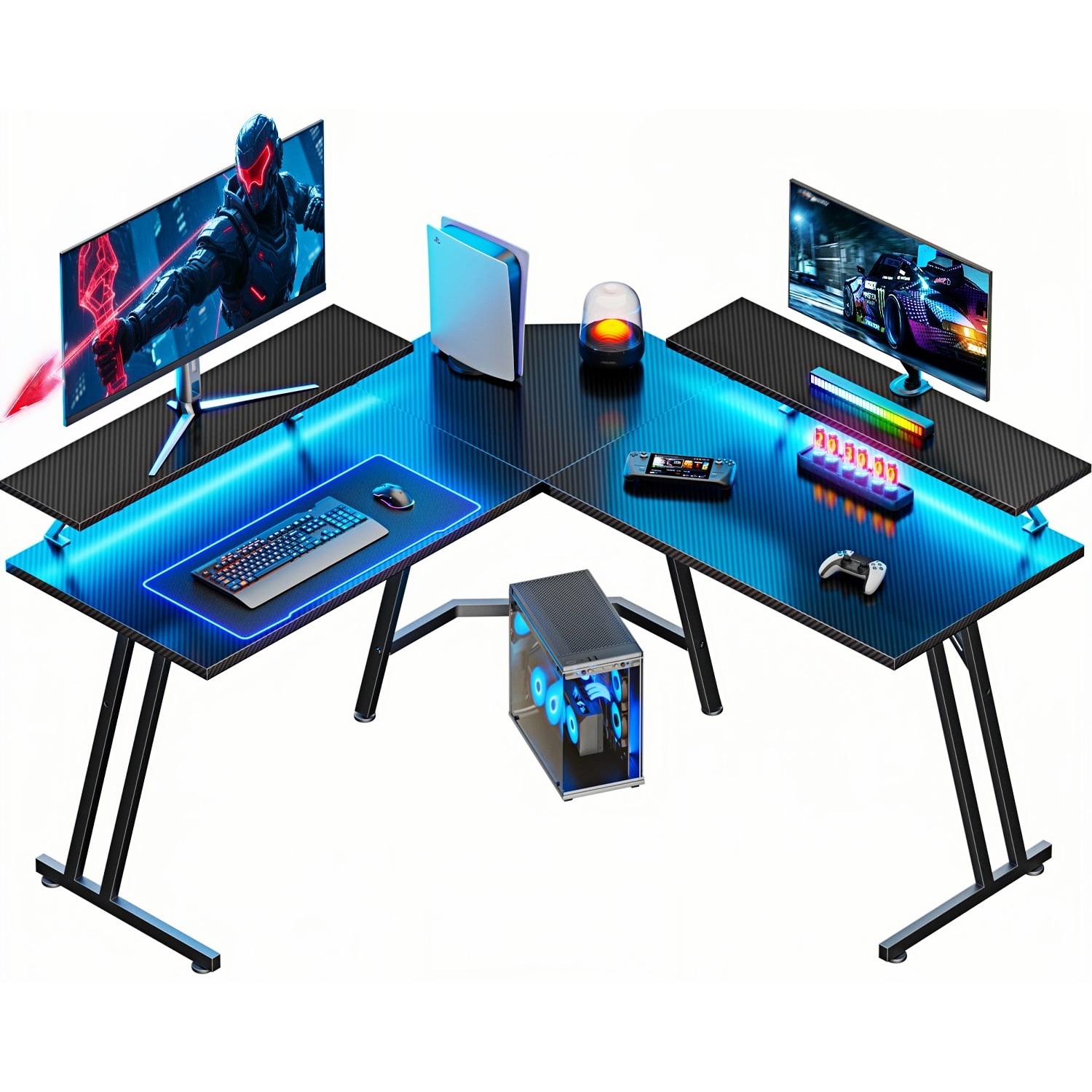Biurko gamingowe w kształcie l – Pc Gaming Center recenzja i cena