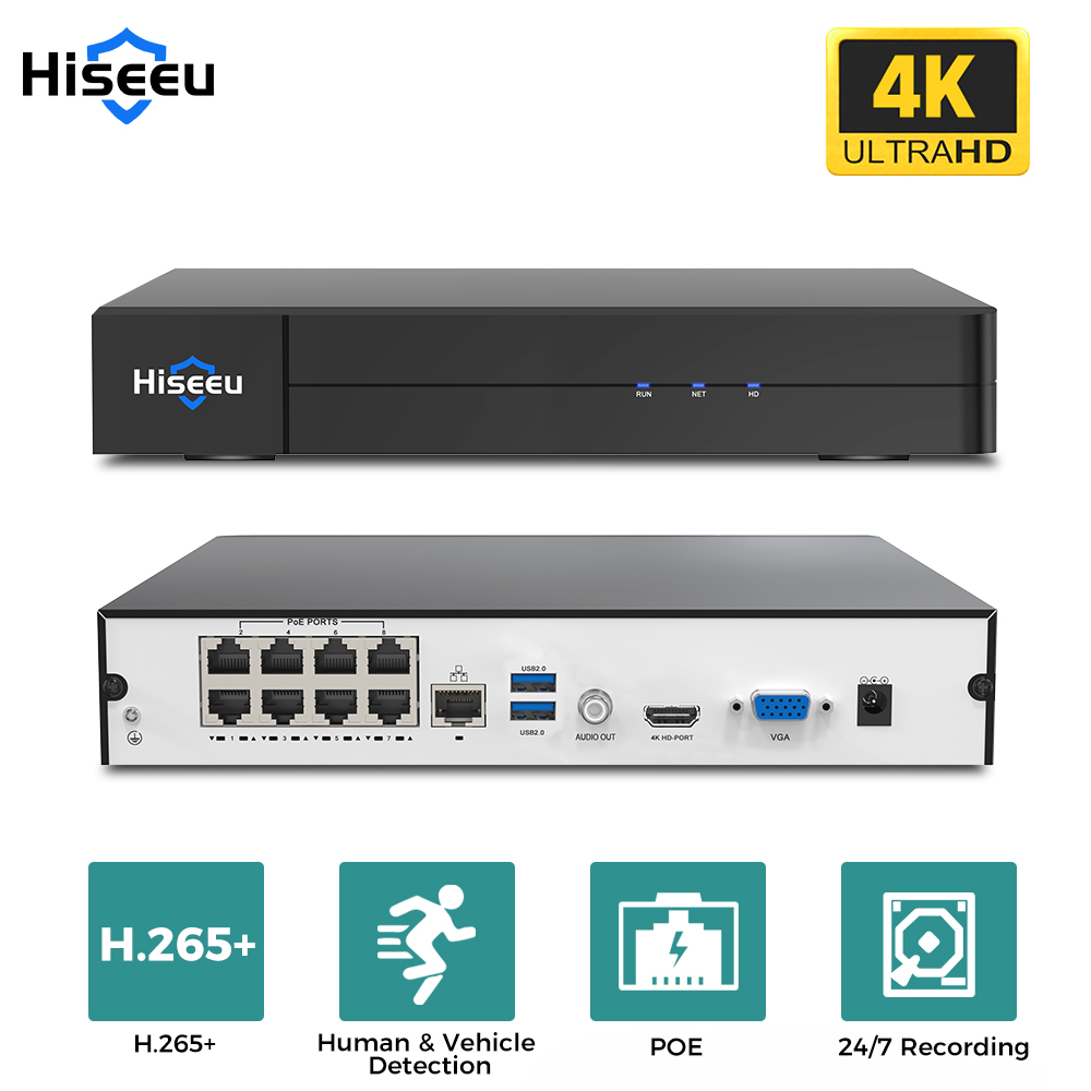 Rejestrator sieciowy Hiseeu 8C – Webcam 4K recenzja i cena