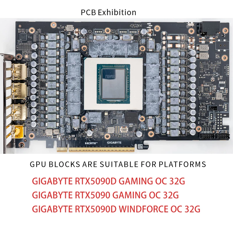 Bykski N-GV5090DWF-X Blok GPU  – No Rgb Gaming Pc recenzja i cena
