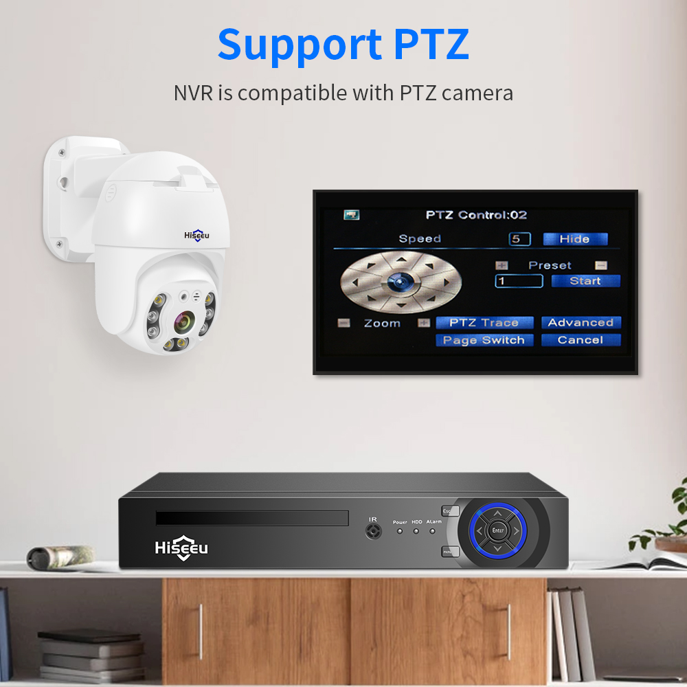 Hiseeu 4CH 10CH 16CH 4K 8MP 5M – Webcam 4K recenzja i cena