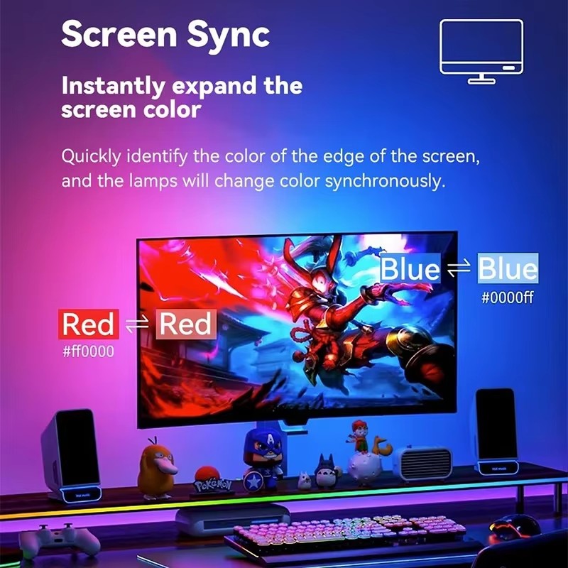 Taśma LED RGB do gier, podświe – No Rgb Gaming Pc recenzja i cena