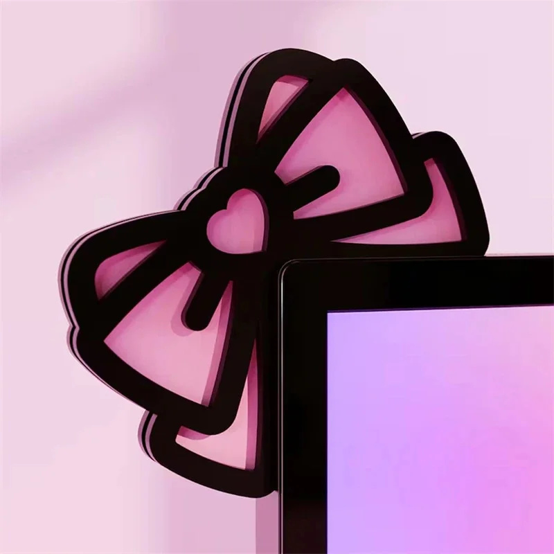 Urocza różowa akrylowa kokardk – Pc Gaming Kawaii recenzja i cena