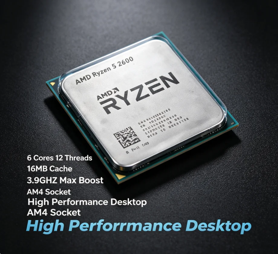 Procesor AMD R5 2600 AM4, 6 rd – Pc Gaming Entry recenzja i cena