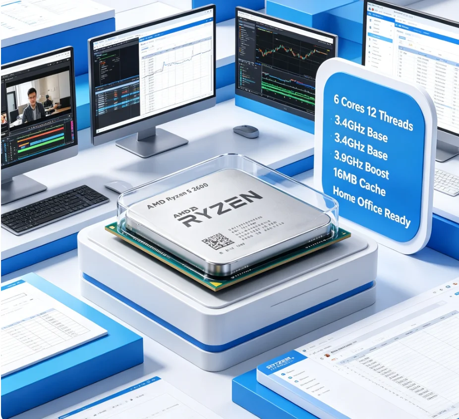 Procesor AMD Ryzen 5 2600 dla  – Pc Gaming Entry recenzja i cena