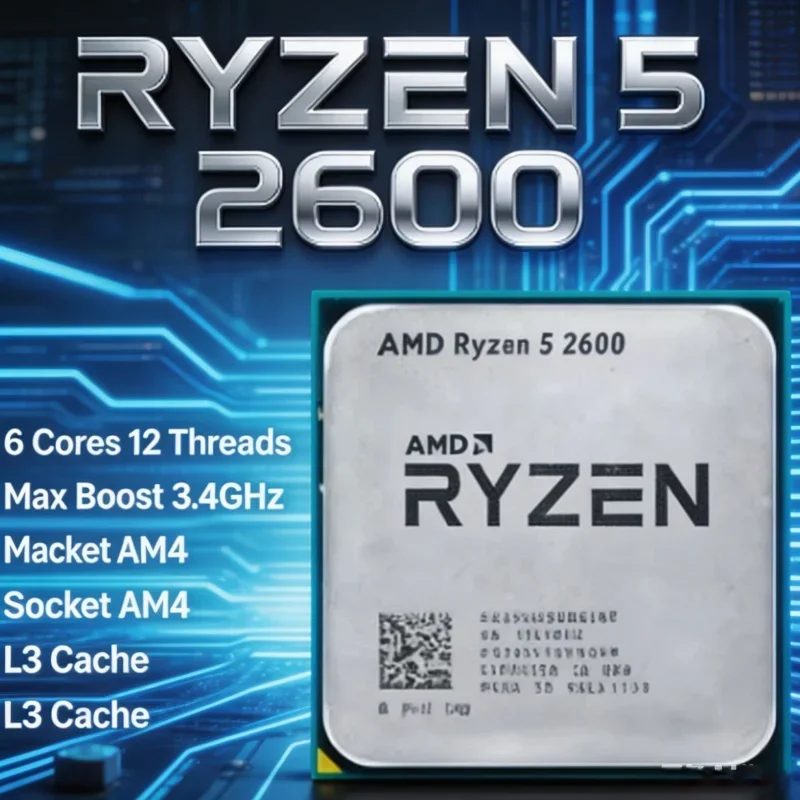 Procesor AMD Ryzen 5 2600 dla  – Pc Gaming Entry recenzja i cena