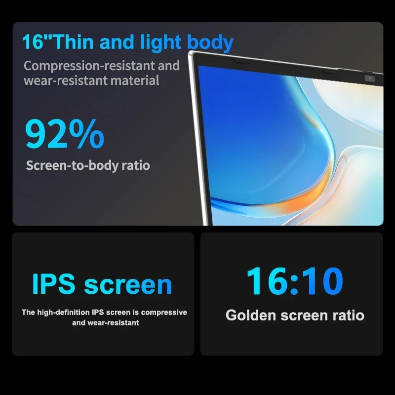 Nowy laptop 16-calowy 2K, ekra – Pc Gaming Notebook recenzja i cena