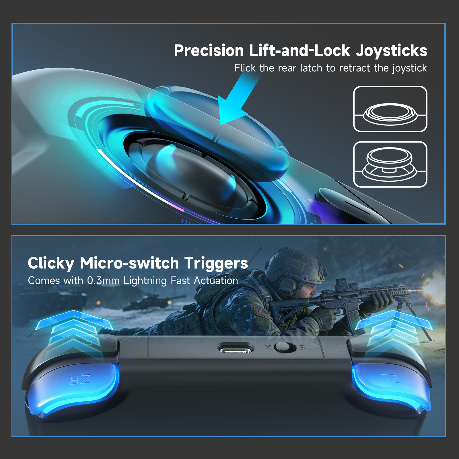 Kontroler kieszonkowy AceGamer – Joystick Pc Gaming recenzja i cena