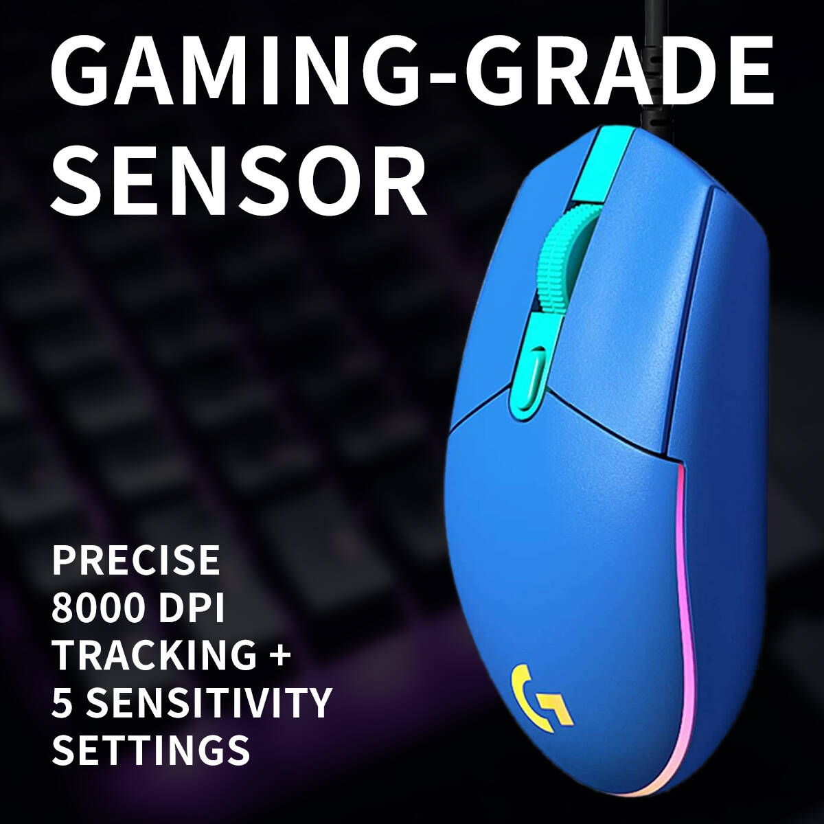 Logitech G203 Przewodowa Mysz  – Pc Gaming Entry recenzja i cena