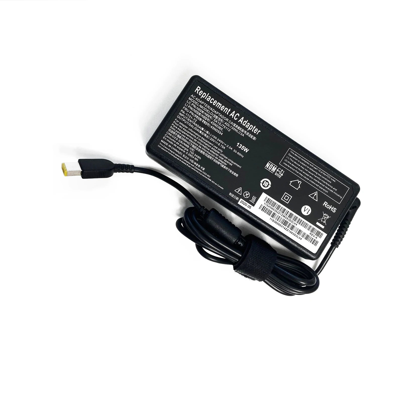 20V 6.75A 135W Laptop Ac Adapt – Pc Gaming Lenovo recenzja i cena